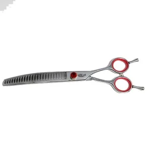 Bonika Big Red curved texturizer shear 7" image